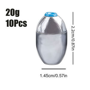 Limnoid 10 Cái Chì Câu Cá Bằng Thép Carbon Hợp Kim Chống Xước Bề Mặt Nhẵn Trọng Lượng Nhẹ Dùng Cho Nước Ngọt & Nước Mặn Mồi Mềm.