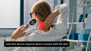 ZJKC 1760mW Cold Laser Therapy Device 660nm 808nm 980nm Handheld LLLT Red and Near Infrared Light Therapy for Back Knee Shoulder Muscle Joint Pain Relief Rechargeable