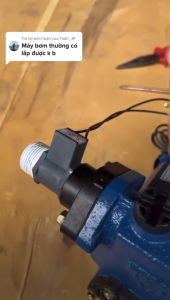 Công tắc cảm biến dòng chảy cho máy bơm tăng áp công suất 500W rơ le cho máy bơm tăng áp