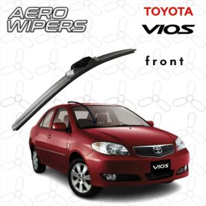 Vios Wiper Blades Toyota 2007 to 2020 - Original fit - Front pair