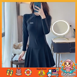 BIBISWIM Swimming Suit Woman Plus Size Sports Swimsuit Beachwear Baju Renang Perempuan Muslimah