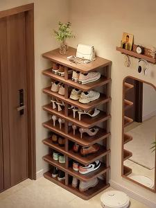 Space-saving Multi-level Shoe Rack Storage