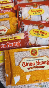 Kẹo Mè Xửng Huế Thiên Hương LOẠI GIÒN - Mè Xửng Giòn Đặc Sản Huế - Mè Xửng Thiên Hương Ruvask