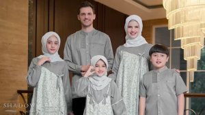 SARIMBIT ETHICA LADIVA SHADOW GREY TERBARU 2026 GAMIS & KOKO KELUARGA LEBARAN KEKINIAN TERMURAHH