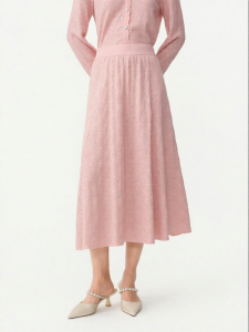 Koradior | Elegant Slimming A-line Knitted Half Skirt