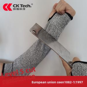 CK Tech. | Anti-Cut Arm Guard Glass Wrist Guard Elbow Sleeve Outdoor Knife Protection Glass Factory Protective Gear
