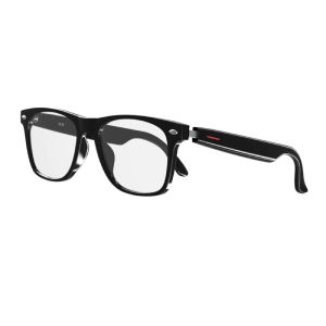 2 In 1 Headset Smart Glasses Blue Tooth Audio Call AI Voice Noise Reduction Music Eyewear Waterproof Speaker Mics Calls Eyeglass