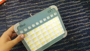 BM-T302 Solar LED Light 1000W Rechargeable Waterproof Work Light 4 Modes Portable Solar Light Outdoor lampu