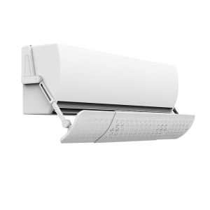 Easy Install Air Conditioner Deflector Panel Windshield Curtain for Wall Mount