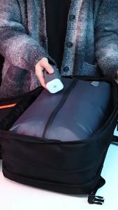 Vacuum Compression Bags with Rechargeable Air Pump 18L Travel Storage Bags IPX8 Waterproof Zipper Save 50% Space for Clothes