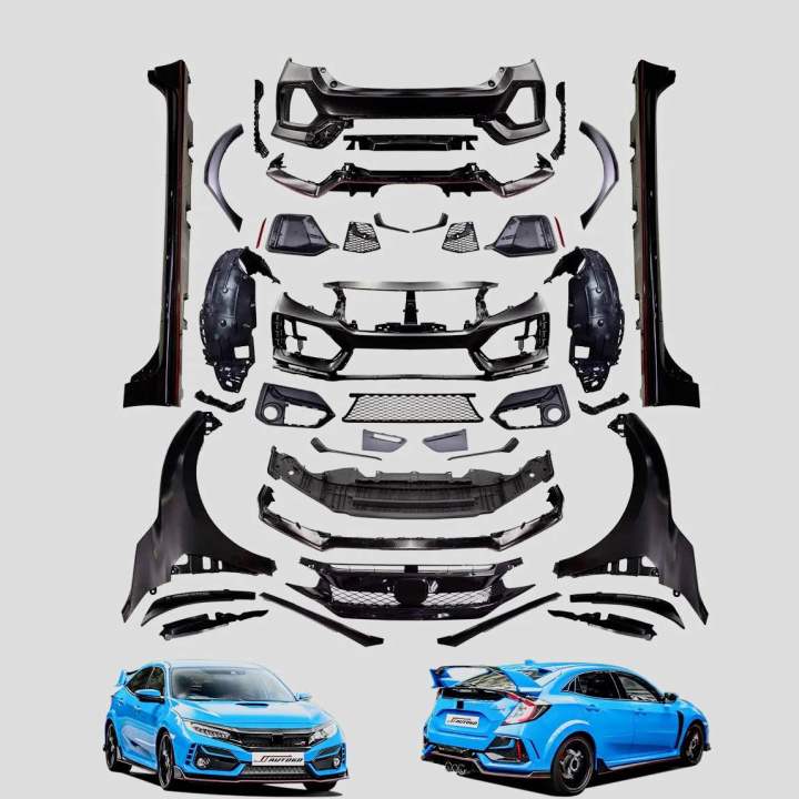 Honda Civic FK7 FK8 hatchback type R bodykit body kit front side rear ...