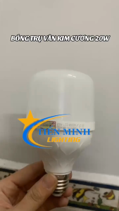 Bóng Đèn Led Trụ 10w 20w 30w 40w 50w Đèn Trụ Vân kim cương siêu đẹp- Sáng Trắng Siêu Rẻ Đèn Bulb