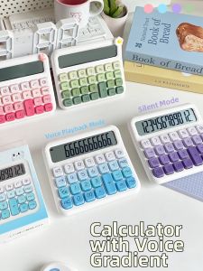 Cute Voice Gradient Flexible Calculator