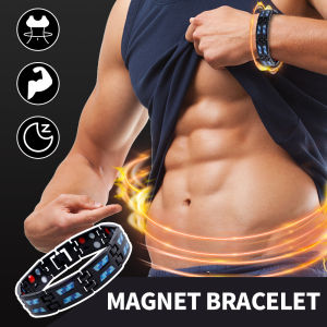 【♡Lovely girls house♡】สร้อยข้อมือแม่เหล็กคาร์บอนสีน้ำเงินสำหรับผู้ชาย ⏩ 2 ประสาท Magnet เพื่อเสริมสวยผงแม่เหล็ก คาร์บอนบลูไทเทเนียมกำไล หรือการเล่นแม่เหล็กกับเป็นเดีย