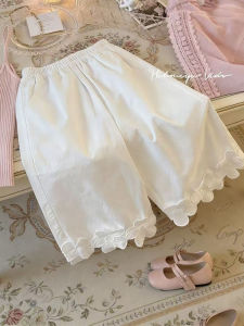 2026 Summer New Style Korean Fashion Flowers Girls Capri Pants