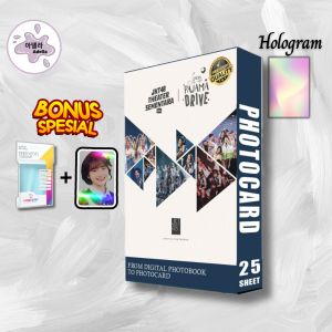 Photocard JKT48 [Hologram] Theater Sementara (2 sisi) - 1Pack isi 25Pcs Pajama Drive