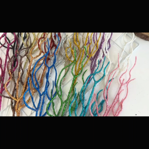 1 cái cây Giáng sinh lấp lánh chọn xoăn cây cao Phụ chi nhánh cây giáng sinh cành cây và cành cây trang trí cho bình Cây giáng sinh Xmas đồ trang trí đám cưới Quà Tặng