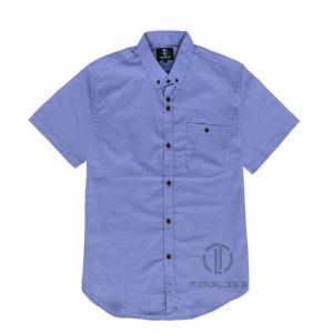 BAJU KEMEJA PRIA BASIC POLOS LENGAN PENDEK HITAM SLIM FIT CASUAL UKURAN M L XL