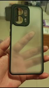 IDEA CASE - OPPO RENO 13F 4G 5G SOFT CASE CLEAR MATTE X GEAR RING MAGSAVE SILIKON CASING HANDPHONE