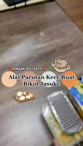 Parutan Keju Wortel Kentang Cokelat Sayur Stainless Steel Serbaguna Multifungsi | Source Project