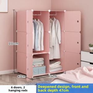 MOLORE | Easy Assembly Modern Home Storage Closet