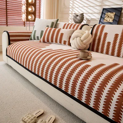 SHUYI | Bọc Ghế Sofa Chống Trượt Mùa Cả Năm Kiểu Dạng Không Đều