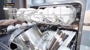 Máy rửa bát Nagakawa NK8D01M dung tích 8 bộ Châu Âu độ ồn thấp vận hành êm ái 6 chương trình rửa tiện ích nhớ chương trình rửa khi mất điện - bảo hành 2 năm - made in Malaysia