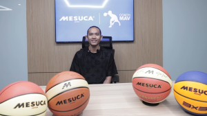 Mesuca Japan MBL-100 Tournament Indoor Outdoor Leather Basketball Official Size 7