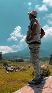Sepatu Hiking Gunung Sepatu Outdoor Pria