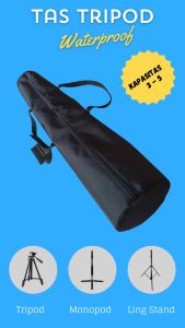 Grosir Tas Tripod Model Ransel Terbaru & Tas Tripod Ling Stand