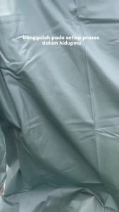 Jas Hujan Jumbo Ponco lengan Bahan Embos Tebal Kuat Ringan Hitam Hijau Navy