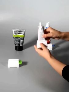 MULTIFUNCTION TOOTHPASTE SQUEEZER TOOTHPASTE DISPENSER ROTATABLE FACIAL WASH CLIP TUBE 挤牙膏器 牙膏挤压器 - HOME & LIVING