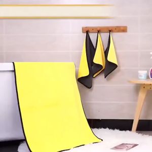 Dog Bath Towel Strong Water Absorbent Pet Soft Microfiber Grooming Machine Cat Personalized Comb Dogs Accesories70x140cm