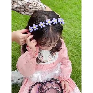 Cài Tóc Đính Hoa Dễ Thương Cho Bé Gái BEAU4
