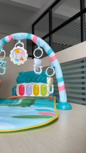 SK-M254 Baby Playgym Playmat Set Musik Piano Mainan Anak Bayi Rattle Toys / Matras Bayi Play Gym
