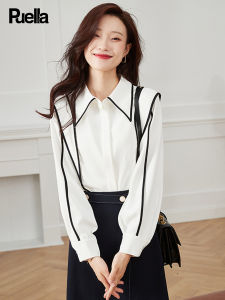 puella | Hepburn Style Chic Womens Blouse