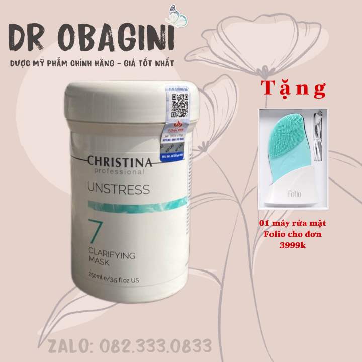 Hàng công ty] CHRISTINA UNSTRESS SỐ 7 SALON 7 – CLARIFYING MASK