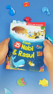 Kisah 25 Nabi dan Rasul BONUS Doa Muslim Junior PQS Publishing CERITA ANAK BERGAMBAR Untuk Balita Anak Kids Peta Jejak Para Nabi dan Rosul Karya Arya Rahmadi Penerbit Pustaka Quran Sunnah