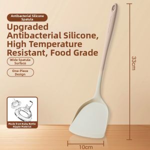 COOKER KING | Non-stick Cookware Set Heat-resistant Silicone Utensils