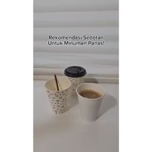 Sedotan Kopi 10.000pcs Per Bal Plastik Murah Pipih Stirrer Medan