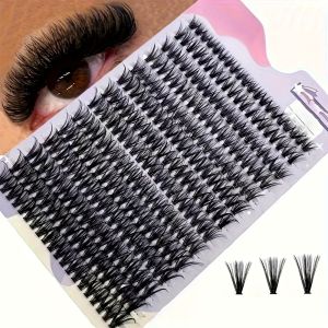 280 Cái Mi Giả Nhiều Kiểu Khác Nhau 9-16mm Dày Mật Tự Nhiên Dùng Một Lần Có Thể Tái Sử Dụng Hình Chữ C Cong Làm Từ Tóc Tổng Hợp Dùng Để Tự Làm Mi