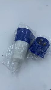 3PIN 32A IP44 Industrial Plug and Socket 2P+E Waterproof Electrical Connection