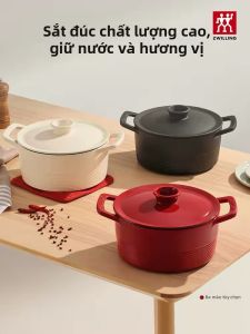 ZWILLING | New Deep Stew Cast Iron Pot for Home Use