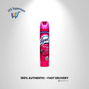 Lysol Disinfectant Spray 510g 18oz – Kills 99.9% of Germs & Viruses – Crisp Linen Citrus Meadows Fresh Blossoms Early Morning Breeze Crisp Berry – Long-Lasting Freshness & Odor Removal