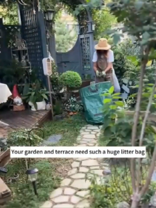 300L/500L ถุงเก็บกิ่งไม้และใบไม้ ถุงใส่เศษใบไม้ ขนาด กิ่งไม้แห้ง ถุงใบสวน ในสวน ถุงใส่ขยะ เนื้อหนา กันน้ำ ถุงเก็บกิ่งไม้และใบไม้ ถุงใบสวน กระเป๋าเก็บใบไม้ กิ่งไม้แห้ง ในสวน ถุงใส่ขยะ