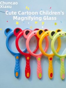 Cartoon Shaped Science Experiment Magnifying Glass for Children