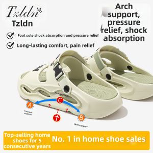 TZLDN | Arch Support Slippers Anti-slip Anti-odor Outdoor Beach Sandals