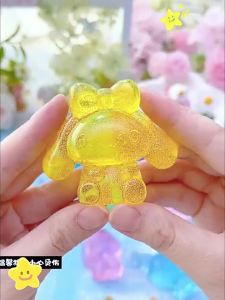 ของเล่นบีบขี้ผึ้งเจลลี่งานฝีมือ diy ชุดวัสดุ ชุดวัสดุเจลลี่แว็กซ์ ของเล่นบีบ DIY ของเล่นคลายเครียด