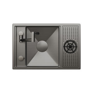 MOQI | Chậu Rửa Nhà Bếp Inox Một Hộc 