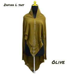 Hijab Syari Ceruty Zafina L Swarovski Elegan